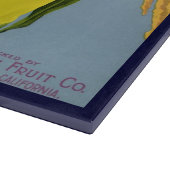 ヴィンテージフルーツクラートラベルアートパシフィックレモンシトラス カッティングボード (角)