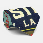 ヴィンテージフルーツクラートラベルアートパトリオットイチゴ ネクタイ (ロール)