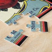 ヴィンテージフルーツクラートラベルアートヤキマバレーリンゴ ジグソーパズル (側面)