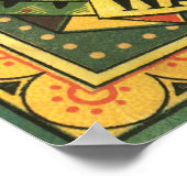 ヴィンテージフルーツクラートラベルアート、ウェインCoトマト ポスター (角)