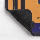 ヴィンテージフルーツクラートラベルアート、オールドファッションドフォン マウスパッド (コーナー)