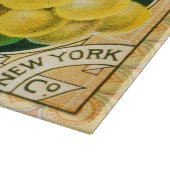 ヴィンテージフルーツクラートラベルアート、マスカットブドウ カッティングボード (角)