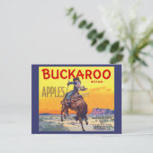 ヴィンテージフルーツクレートラベルアート、バッカロリンゴ (スタンド正面)