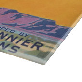 ヴィンテージフルーツクレートラベルアート、バッカロリンゴ カッティングボード (角)