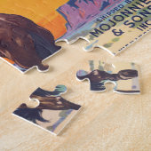 ヴィンテージフルーツクレートラベルアート、バッカロリンゴ ジグソーパズル (側面)