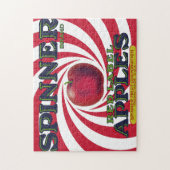 ヴィンテージフルーツクレートラベル12ジグソーパズル ジグソーパズル (縦)