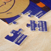 ヴィンテージフルーツクレートラベル7ジグソーパズル ジグソーパズル (側面)