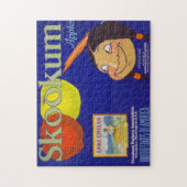 ヴィンテージフルーツクレートラベル7ジグソーパズル ジグソーパズル (縦)