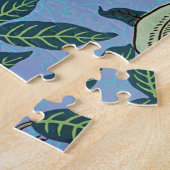 ヴィンテージフルーツザクロ酸オーナメントイラストレーション ジグソーパズル (側面)