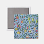 ヴィンテージフルーツザクロ酸オーナメントイラストレーション マグネット (正面/裏面)