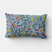 ヴィンテージフルーツザクロ酸オーナメントイラストレーション ランバークッション (裏面)