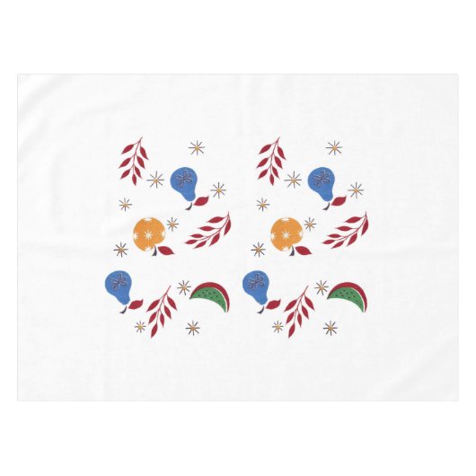 ヴィンテージフルーツテーブルクロス テーブルクロス (正面(横))