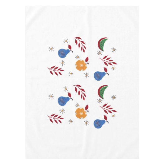 ヴィンテージフルーツテーブルクロス テーブルクロス (正面)