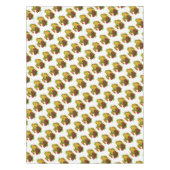 ヴィンテージフルーツバスケットのパターン テーブルクロス (正面)