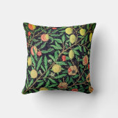 ヴィンテージフルーツパターンバイウィリアム・モリス クッション (裏面)