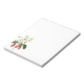 ヴィンテージフルーツベリー食べ物イチゴbyレドゥート ノートパッド (回転)