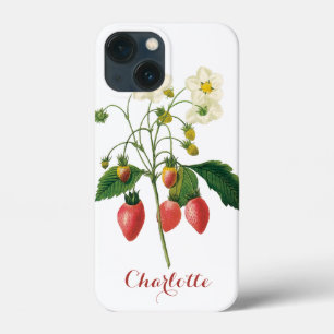 ヴィンテージフルーツベリー食べ物イチゴbyレドゥート iPhone 13 miniケース