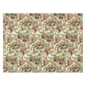 ヴィンテージフルーツ花ぶどう模様 テーブルクロス (正面(横))