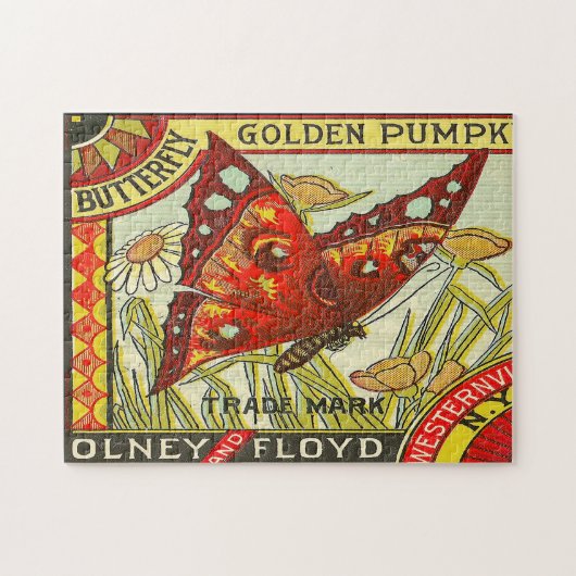 ヴィンテージフルーツ菓子ラベル3ジグソーパズル ジグソーパズル (横)