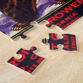 ヴィンテージフルーツ菓子ラベル6ジグソーパズル ジグソーパズル (側面)