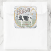ヴィンテージフレッシュクリーミー牛 スクエアシール (バッグ)