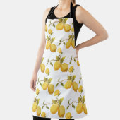 ヴィンテージフレッシュ・レモン:シンプルなデザイン エプロン (インサイチュ)
