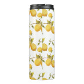 ヴィンテージフレッシュ・レモン：シンプルなデザイン タンブラー (裏面)