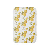 ヴィンテージフレッシュ・レモン：シンプルなデザイン バスマット (正面縦)