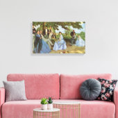 ヴィンテージフレデリックバジルザファミリー懇親会 キャンバスプリント (インサイチュ (リビング))