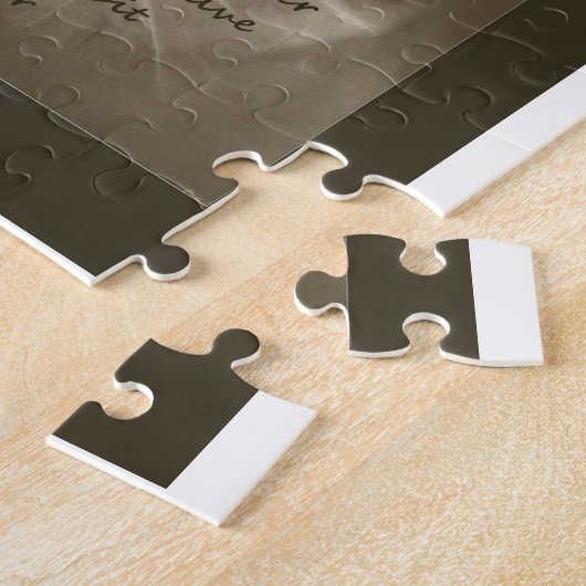 ヴィンテージフレンズ感動的フレンドシップ引用文 ジグソーパズル (側面)