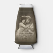 ヴィンテージフレンズ感動的フレンドシップ引用文 ボトルクーラー (正面)