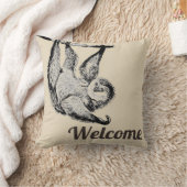 ヴィンテージフレンドリースロット – ようこそ クッション (ブランケット)