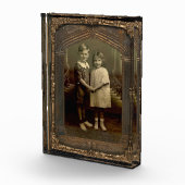 ヴィンテージフレームの写真の追加 |旧家族ポートレート フォトブロック (右)