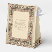 ヴィンテージフレームエスニック結婚モチーフ フェイバーボックス (裏面サイド)