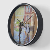 ヴィンテージフレームパネルデザイン2壁時計 壁時計 (傾斜)