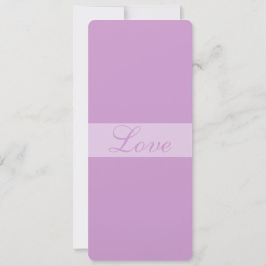 ヴィンテージフレームラブバード結婚式招待状 招待状 (裏面)