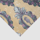 ヴィンテージフレーム付きシーホースの背景(タン) 薄葉紙 (詳細)