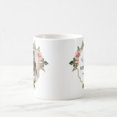 ヴィンテージフレーム母の日の贈り物 コーヒーマグカップ (中央)