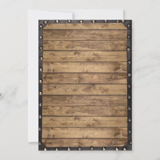 ヴィンテージフレーム素朴ファミリーツリーファミリ懇親会 招待状 (裏面)