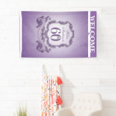 ヴィンテージフレーム60番目の誕生祝いバナー 横断幕 (インサイチュ)