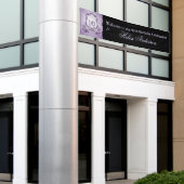 ヴィンテージフレーム90番目の誕生日バパーソナライズされたナー 横断幕 (ビルの外側)