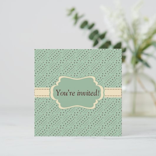 ヴィンテージフレーム 招待状 (スタンド正面)