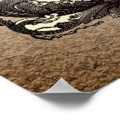 ヴィンテージフレームWonderlandキャラクター ポスター (角)