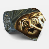 ヴィンテージフロッグとトアズ・バトラキアby Ernst Haeckel ネクタイ (ロール)