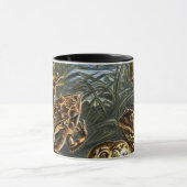 ヴィンテージフロッグとトアズ・バトラキアby Ernst Haeckel マグカップ (中央)
