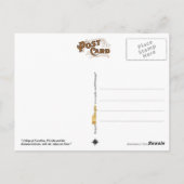 ヴィンテージフロリダとザフロリダの地カリブの図 ポストカード (裏面)