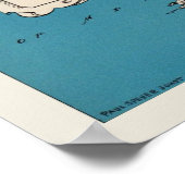 ヴィンテージフロリダの地図ポスター ポスター (角)