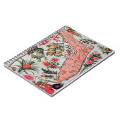 ヴィンテージフロリダの地図 ノートブック (左側)