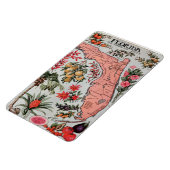 ヴィンテージフロリダの地図 マグネット (左側)