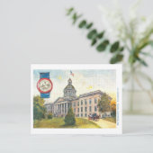 ヴィンテージフロリダキャピトルとシール ポストカード (スタンド正面)